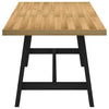 Eettafel Noain A-Vormige Poten 180X90X75 Cm Massief Hout