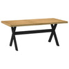 Eettafel Noain A-Vormige Poten 180X90X75 Cm Massief Hout
