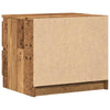 Nachtkastje 50X40X43.5 Cm Bewerkt Hout Kleurig