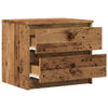 Nachtkastjes 50X40X43.5 Cm Bewerkt Hout Kleurig