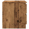 Nachtkastjes 50X40X43.5 Cm Bewerkt Hout Kleurig