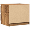 Nachtkastjes 50X40X43.5 Cm Bewerkt Hout Kleurig