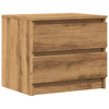Nachtkastje 50X40X43.5 Cm Bewerkt Hout