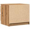 Nachtkastjes 50X40X43.5 Cm Bewerkt Hout Artisanaal Eiken