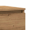 Nachtkastjes 50X40X43.5 Cm Bewerkt Hout Artisanaal Eiken