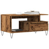 Salontafel 90X49X45 Cm Bewerkt Hout