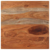 Salontafel 60X60X35 Cm Massief Acaciahout