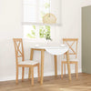 Eetkamerstoelen Met Kussens Massief Hout Rubber