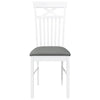Eetkamerstoelen Met Kussens Massief Hout Rubber