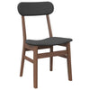 Eetkamerstoelen Met Kussens Massief Hout Rubber
