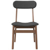 Eetkamerstoelen Met Kussens Massief Hout Rubber