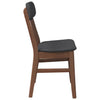 Eetkamerstoelen Met Kussens Massief Hout Rubber