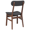 Eetkamerstoelen Met Kussens Massief Hout Rubber