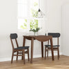 Eetkamerstoelen Met Kussens Massief Hout Rubber