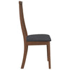 Eetkamerstoelen Met Kussens Massief Hout Rubber