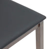 Eetkamerstoelen Met Kussens Massief Hout Rubber