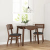 Eetkamerstoelen Met Kussens Massief Hout Rubber