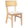 Eetkamerstoelen Met Kussens Massief Hout Rubber