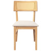 Eetkamerstoelen Met Kussens Massief Hout Rubber