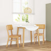 Eetkamerstoelen Met Kussens Massief Hout Rubber