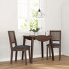 Eetkamerstoelen Met Kussens 2 St Massief Hout Rubber