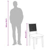 Eetkamerstoelen Met Kussens 2 St Massief Hout Rubber