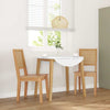 Eetkamerstoelen Met Kussens 2 St Massief Hout Rubber