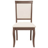 Eetkamerstoelen Met Kussens 2 St Massief Hout Rubber
