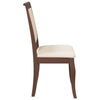 Eetkamerstoelen Met Kussens 2 St Massief Hout Rubber