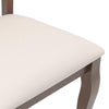 Eetkamerstoelen Met Kussens 2 St Massief Hout Rubber