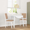 Eetkamerstoelen Met Kussens 2 St Massief Hout Rubber
