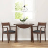 Eetkamerstoelen Met Kussens 2 St Massief Hout Rubber