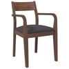Eetkamerstoelen Met Kussens 2 St Massief Hout Rubber
