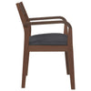 Eetkamerstoelen Met Kussens 2 St Massief Hout Rubber