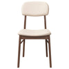 Eetkamerstoelen Met Kussens Massief Hout Rubber