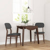 Eetkamerstoelen Met Kussens Massief Hout Rubber