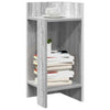 Bijzettafeltje Met Plank 25,5X27X60 Cm Kleurig