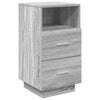 Nachtkastjes Met 2 Lades 36X36X68 Cm Eiken