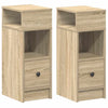 Nachtkastjes Met Lade 25X31X66 Cm Kleurig