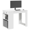 Bureau Met Lade En Plank 102X62X77,5 Cm Bewerkt Hout