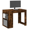 Bureau Met Lade En Plank 102X62X77,5 Cm Bewerkt Hout