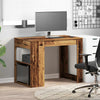 Bureau Met Lade En Plank 102X62X77,5 Cm Bewerkt Hout