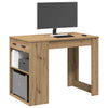 Bureau Met Lade En Plank 102X62X77,5 Cm Bewerkt Hout