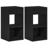 Nachtkastjes Met Lade 35X34X66,5 Cm Eikenkleurig
