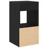 Nachtkastjes Met Lade 35X34X66,5 Cm Eikenkleurig