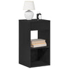 Nachtkastjes Met Lade 35X34X66,5 Cm Eikenkleurig