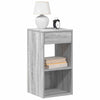 Nachtkastjes Met Lade 35X34X66,5 Cm Eikenkleurig