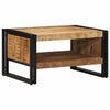 Salontafel 70X50X38 Cm Massief Ruw Bruin