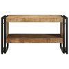 Salontafel 70X50X38 Cm Massief Ruw Bruin