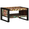 Salontafel 50X50X38 Cm Massief Gerecycled Hout Meerkleurig Multikleur